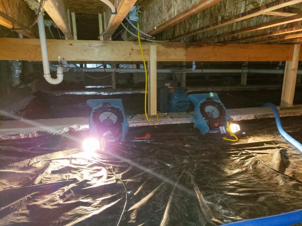 Crawlspace Water Removal in Monument