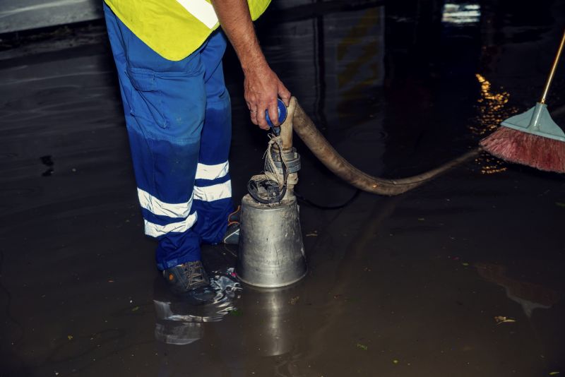 Basement Water Cleanup