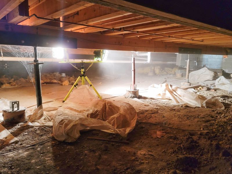 Crawlspace Water Cleanup