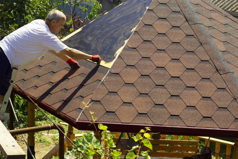 Restored Roof with New Shingles